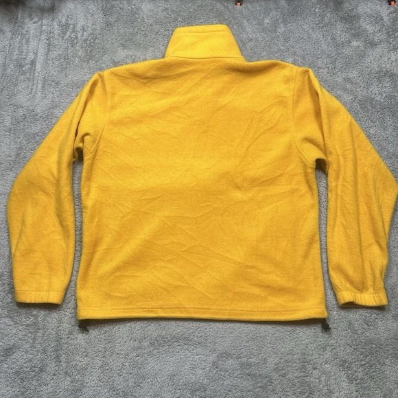 Columbia Steens Mountain 2.0 Jacket Mens XL Yellow Full Zip *MISSING ZIPPER PULL - Picture 2 of 16